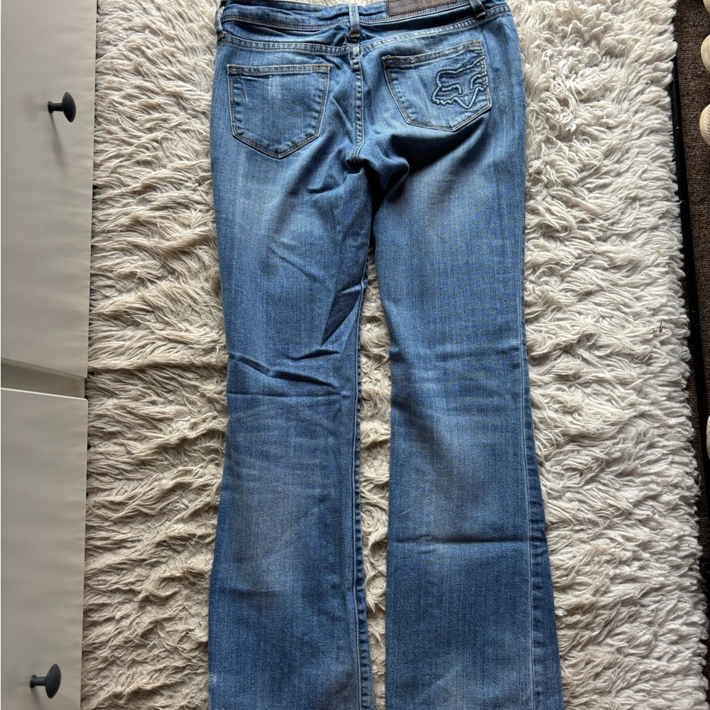 Fox Women's Light Blue Boot Cut Jeans